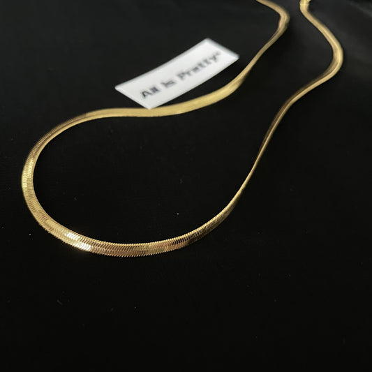 Herringbone necklace