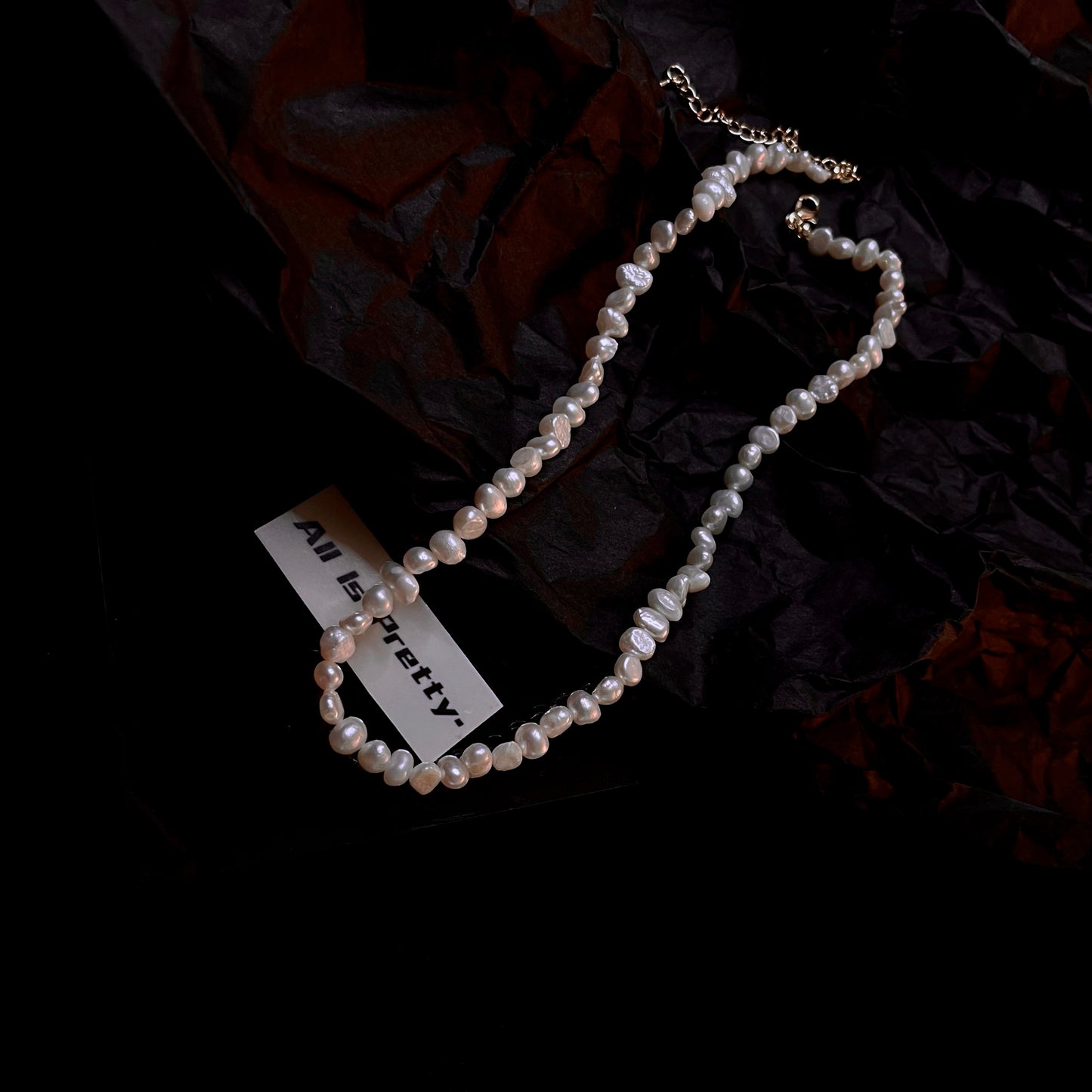 Vintage fresh water pearl necklaces