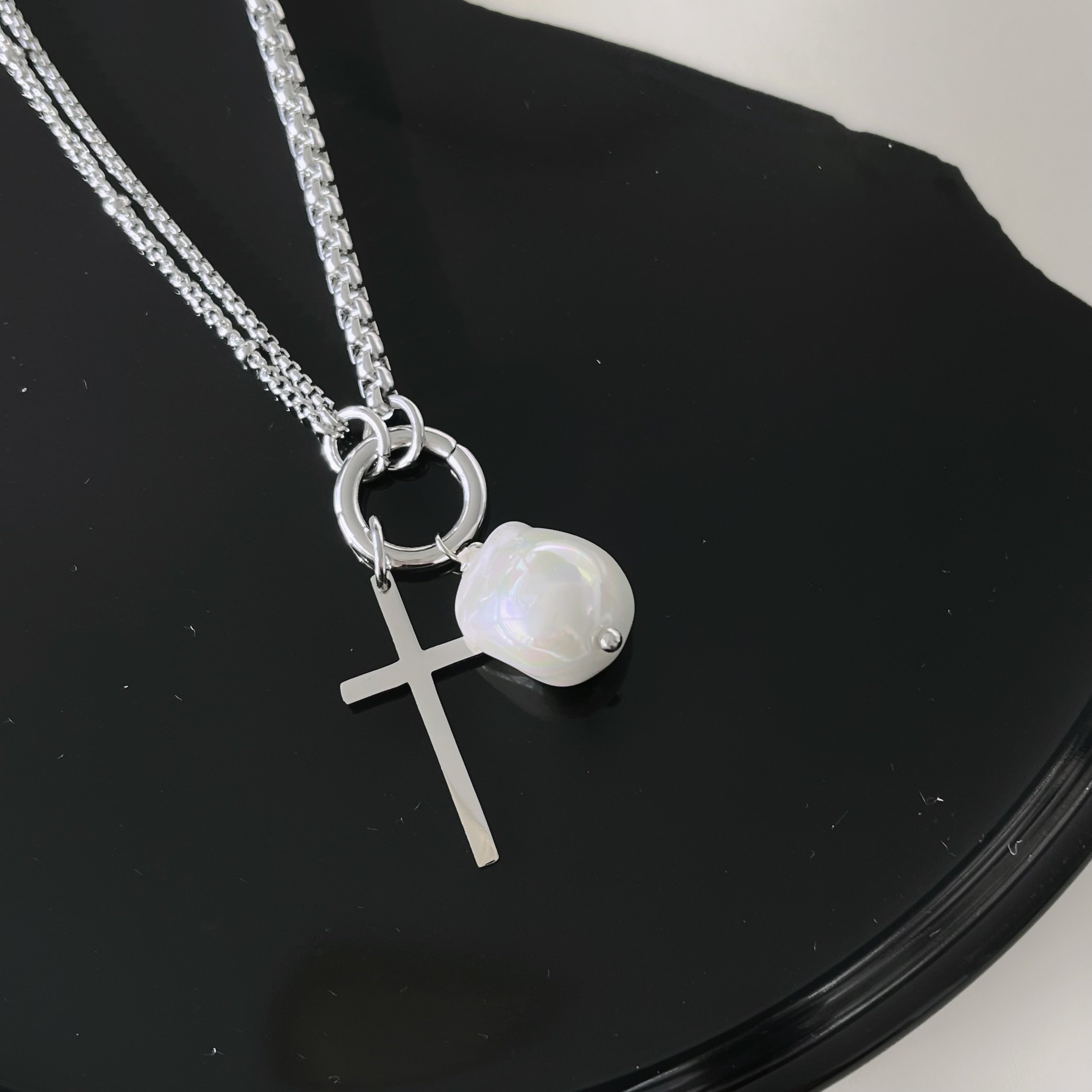 Baroque Faith Necklace