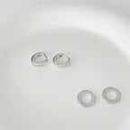 Two-ring Detachable Earrings