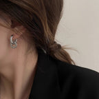 Two-ring Detachable Earrings