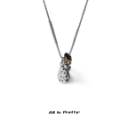 Linear Stone Necklace