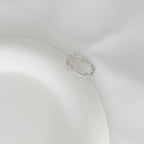 Cross Bloom Adjustable Ring