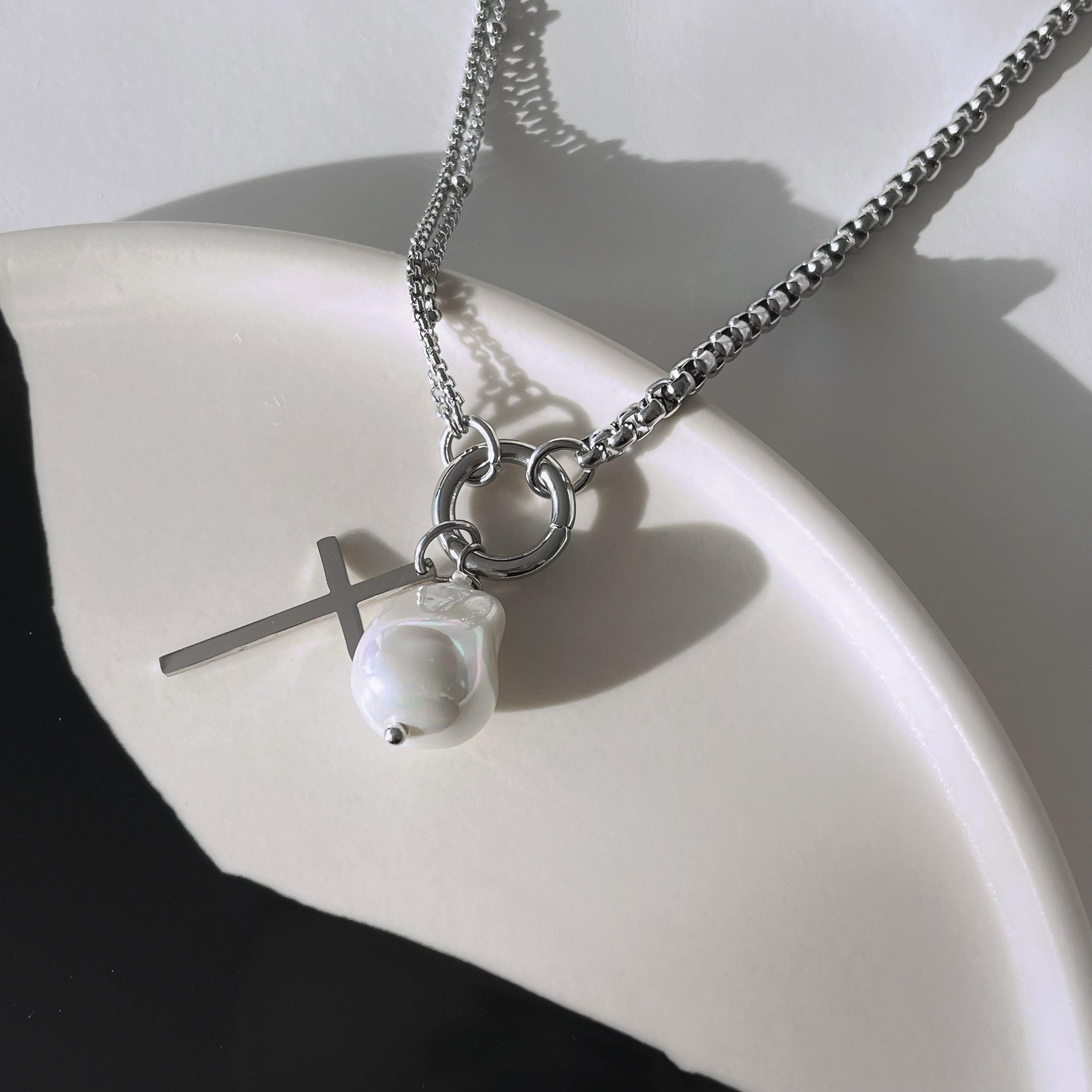 Baroque Faith Necklace