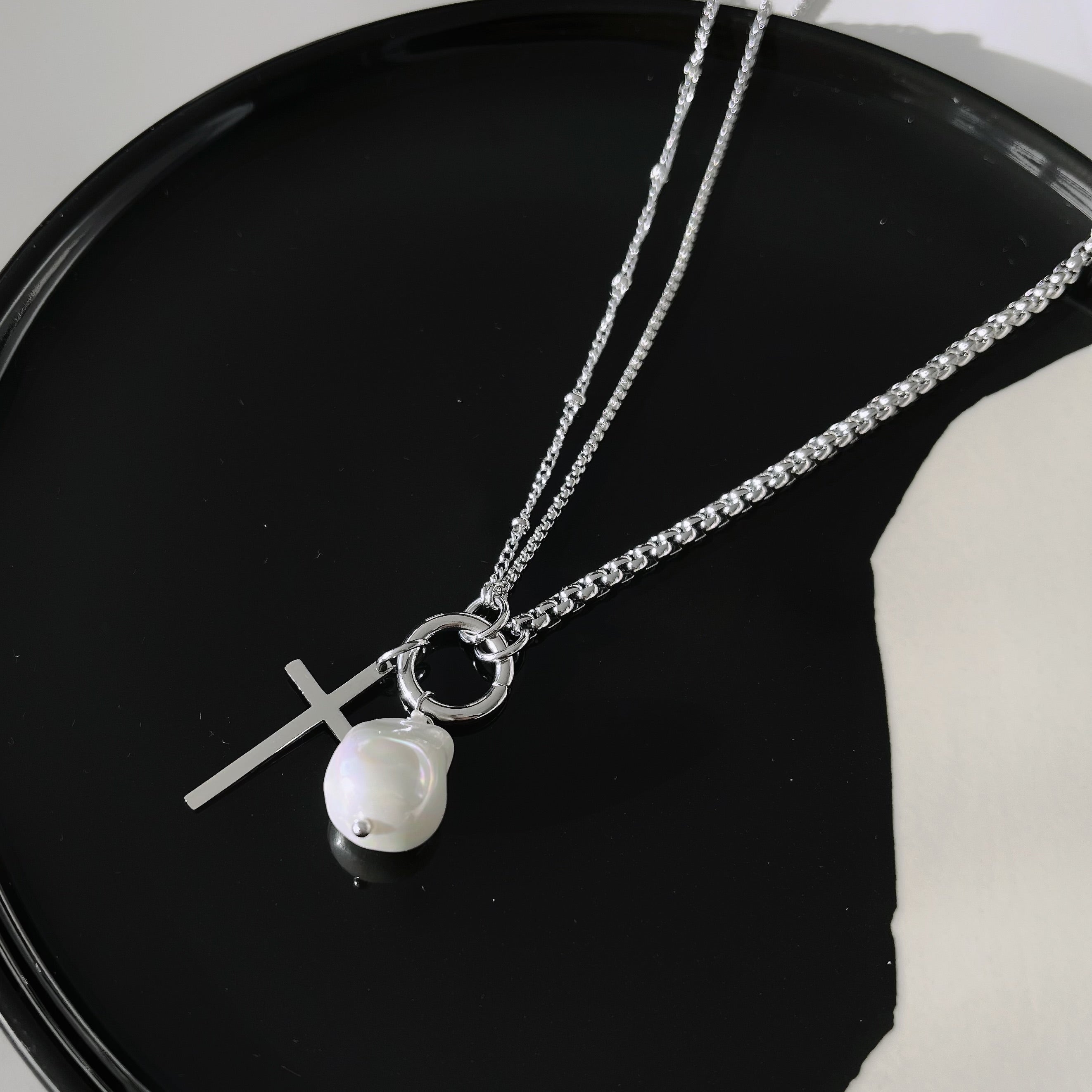 Baroque Faith Necklace