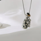 Linear Stone Necklace