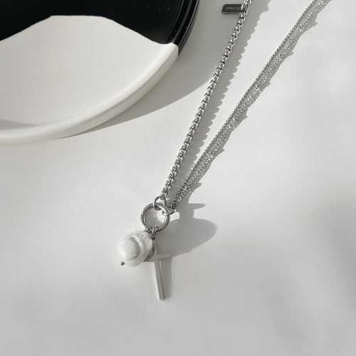 Baroque Faith Necklace