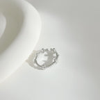 Cross Bloom Adjustable Ring
