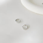 Two-ring Detachable Earrings