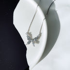 Glam Winged Butterfly Necklace