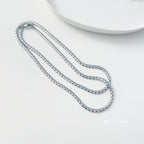 Premium Gold-Plated Unisex Herringbone Necklace
