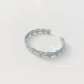 Gold-plated braided bracelet
