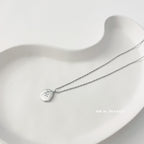 Elegant Gold-Plated Button Pendant Necklace