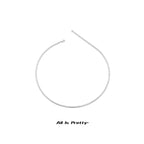 Premium Gold-Plated Unisex Herringbone Necklace