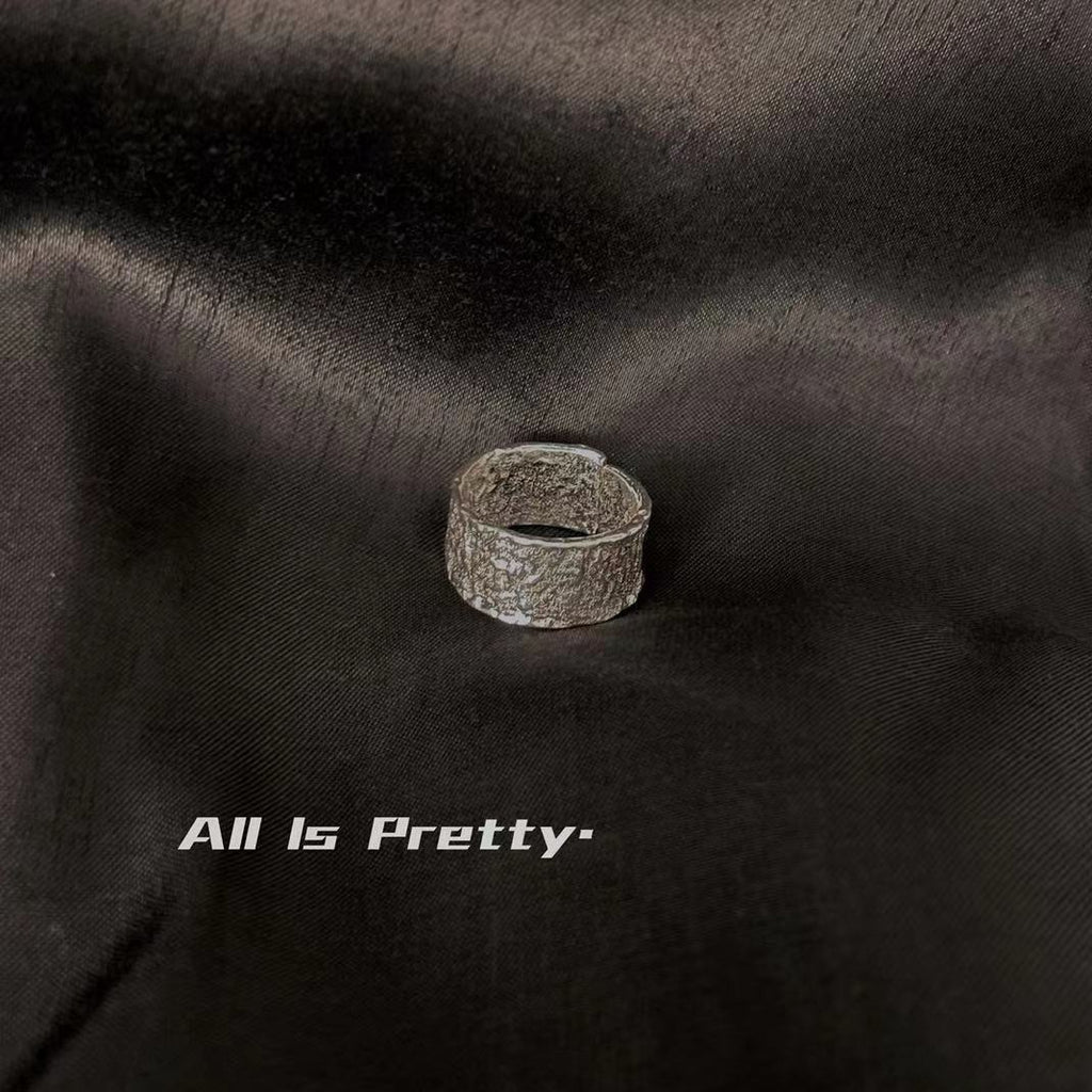 Sterling silver band ring