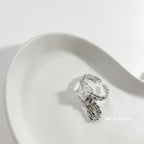 Gold plated chain ring
