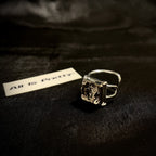 Unique silver ring