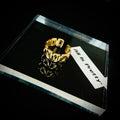 Gold plated chain ring