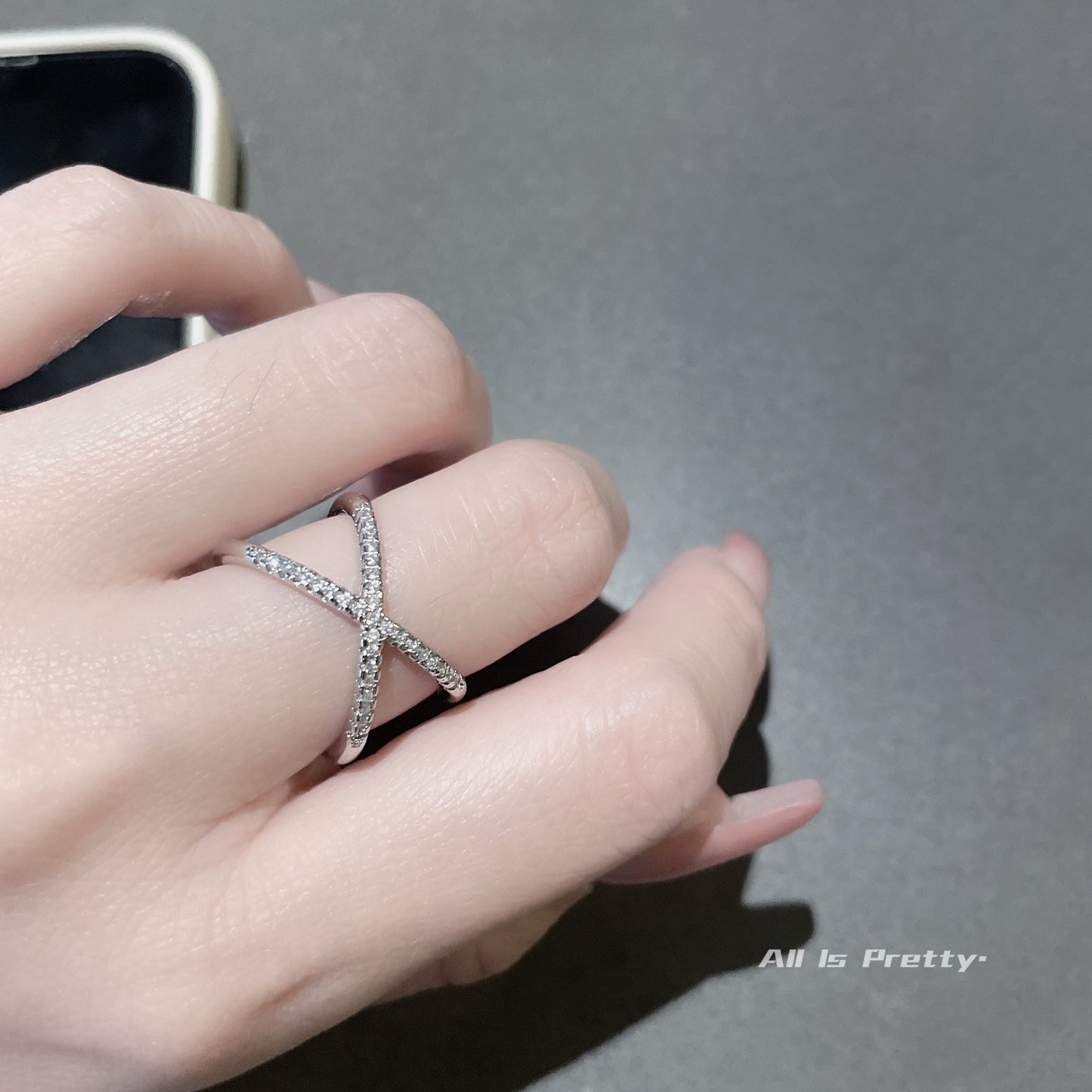 Crystal ring