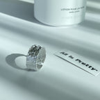 Sterling silver band ring