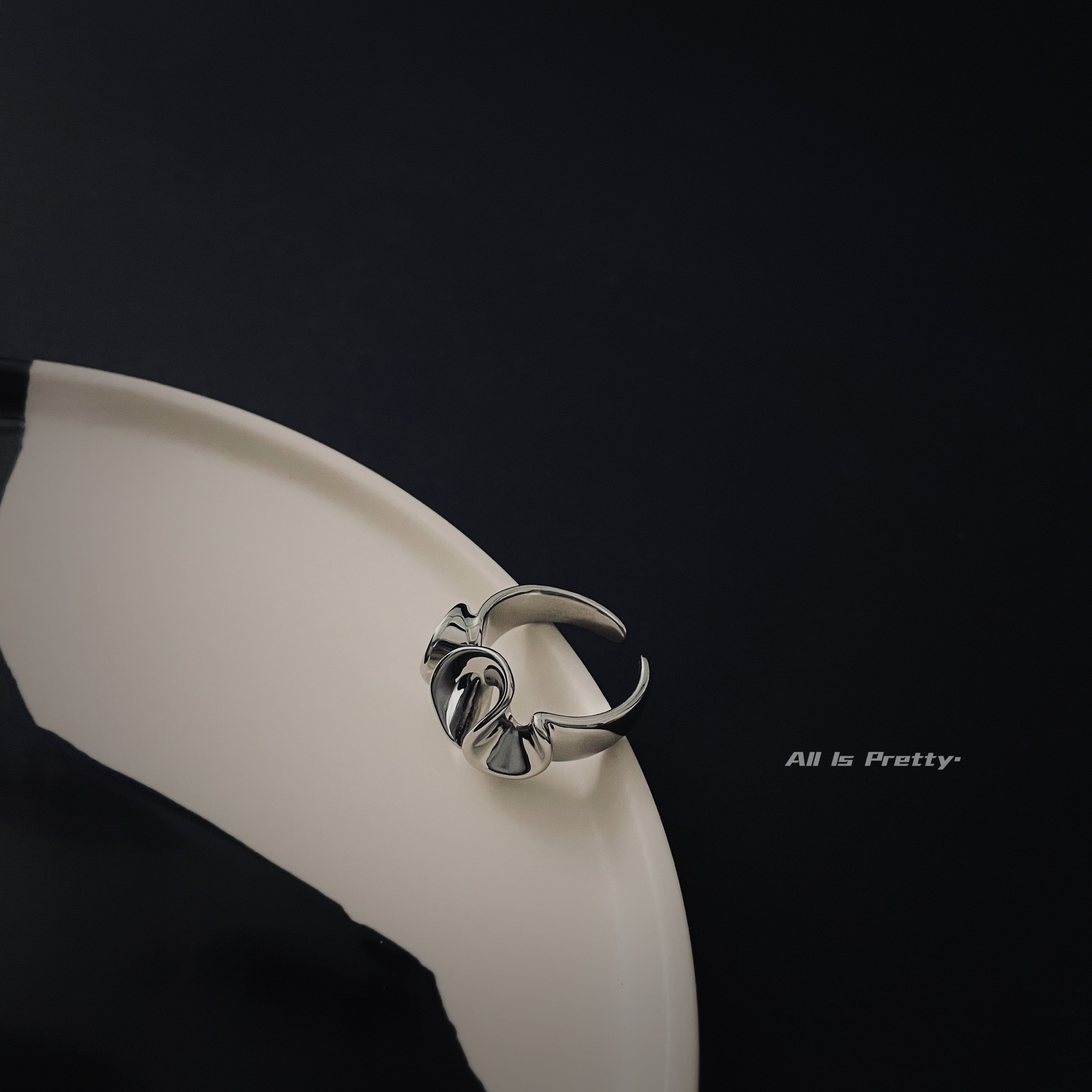 Floral Gold Plated Ring