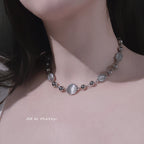 Stylish link necklace