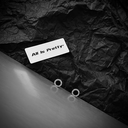 Unisex stud earring (single)