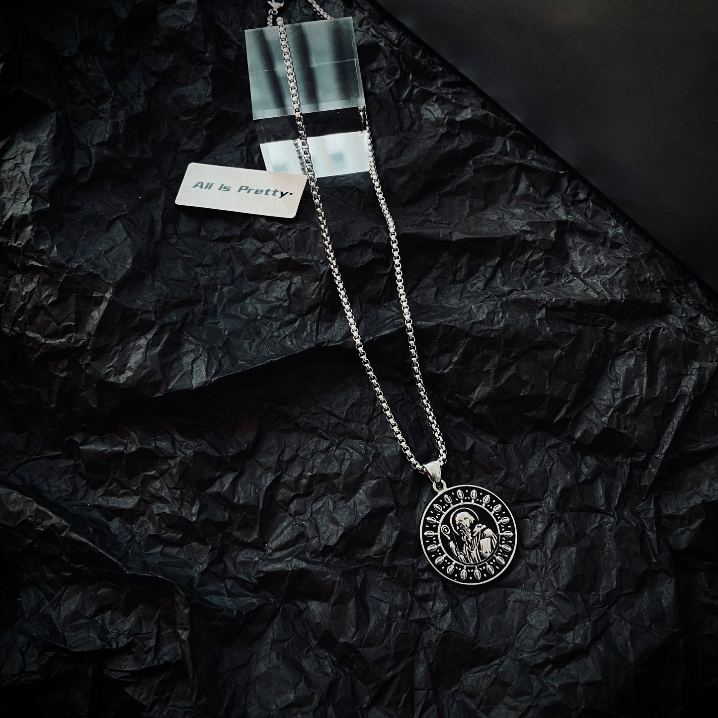 Vintage coin pendant necklace