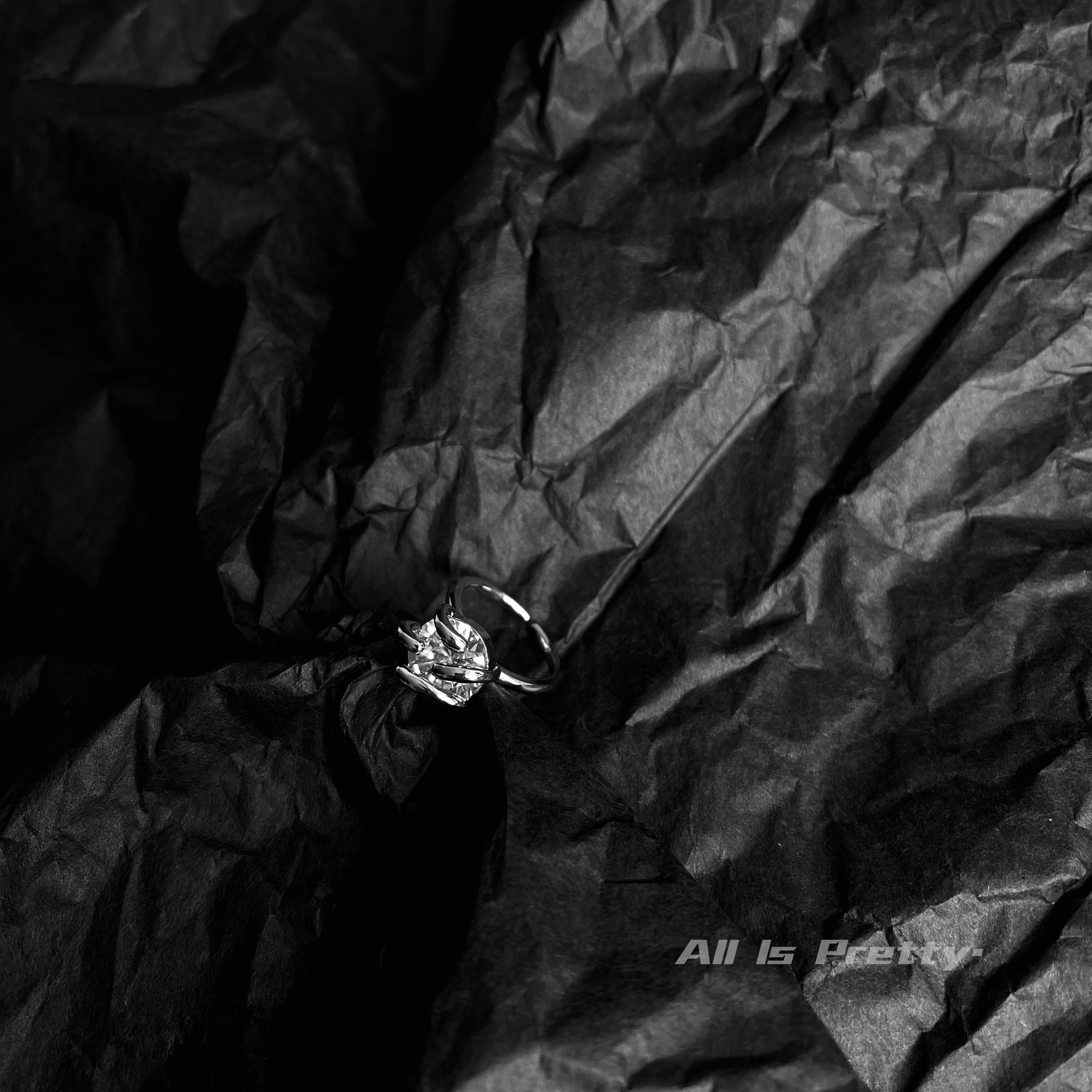 Crystal handmade ring