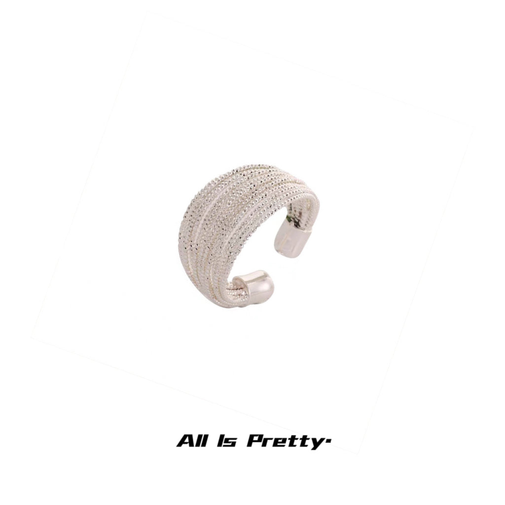 Layered open ring