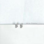Crystal studded earrings