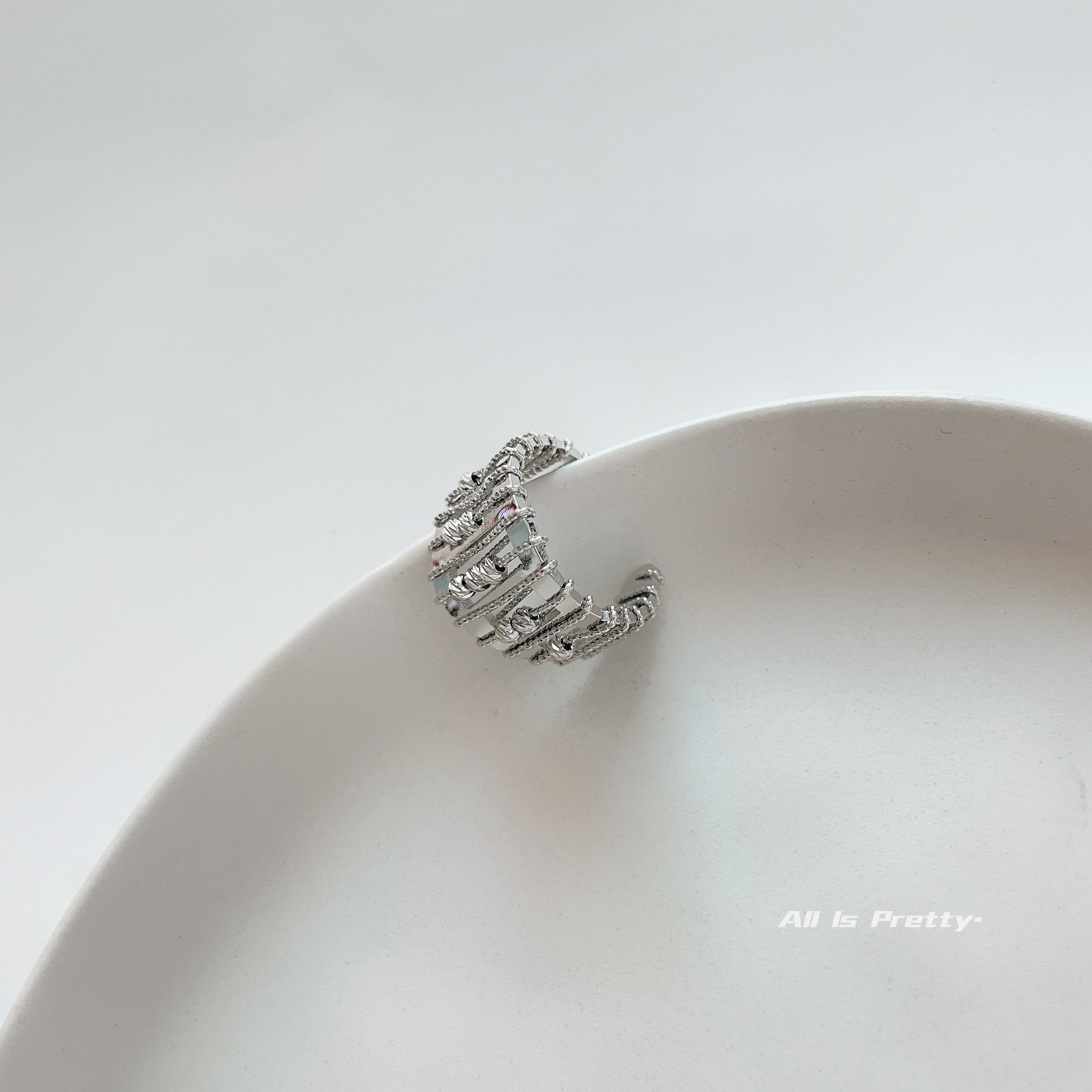 Skeleton Harp Ring