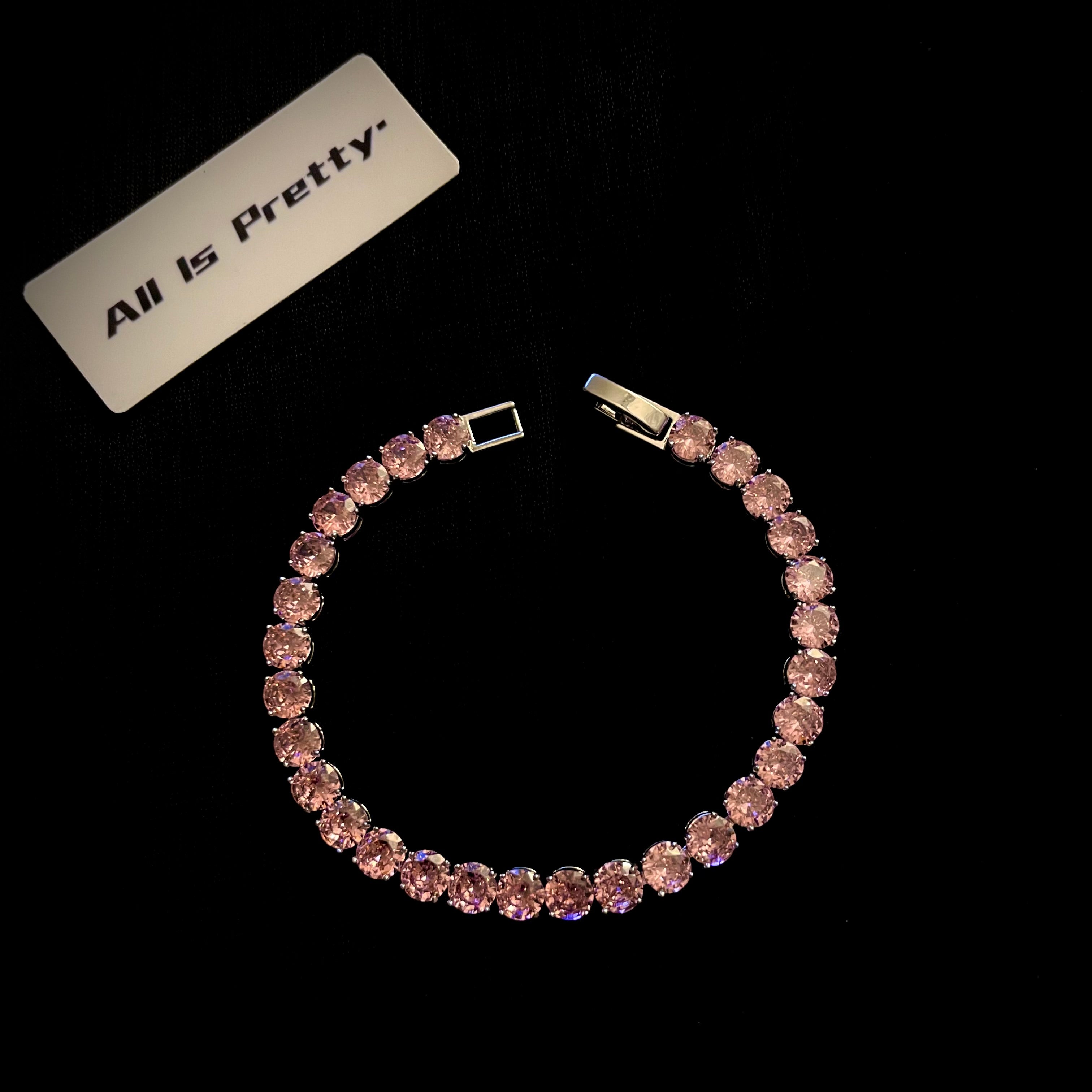 Classic tennis bracelet