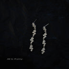Crystal drop earrings