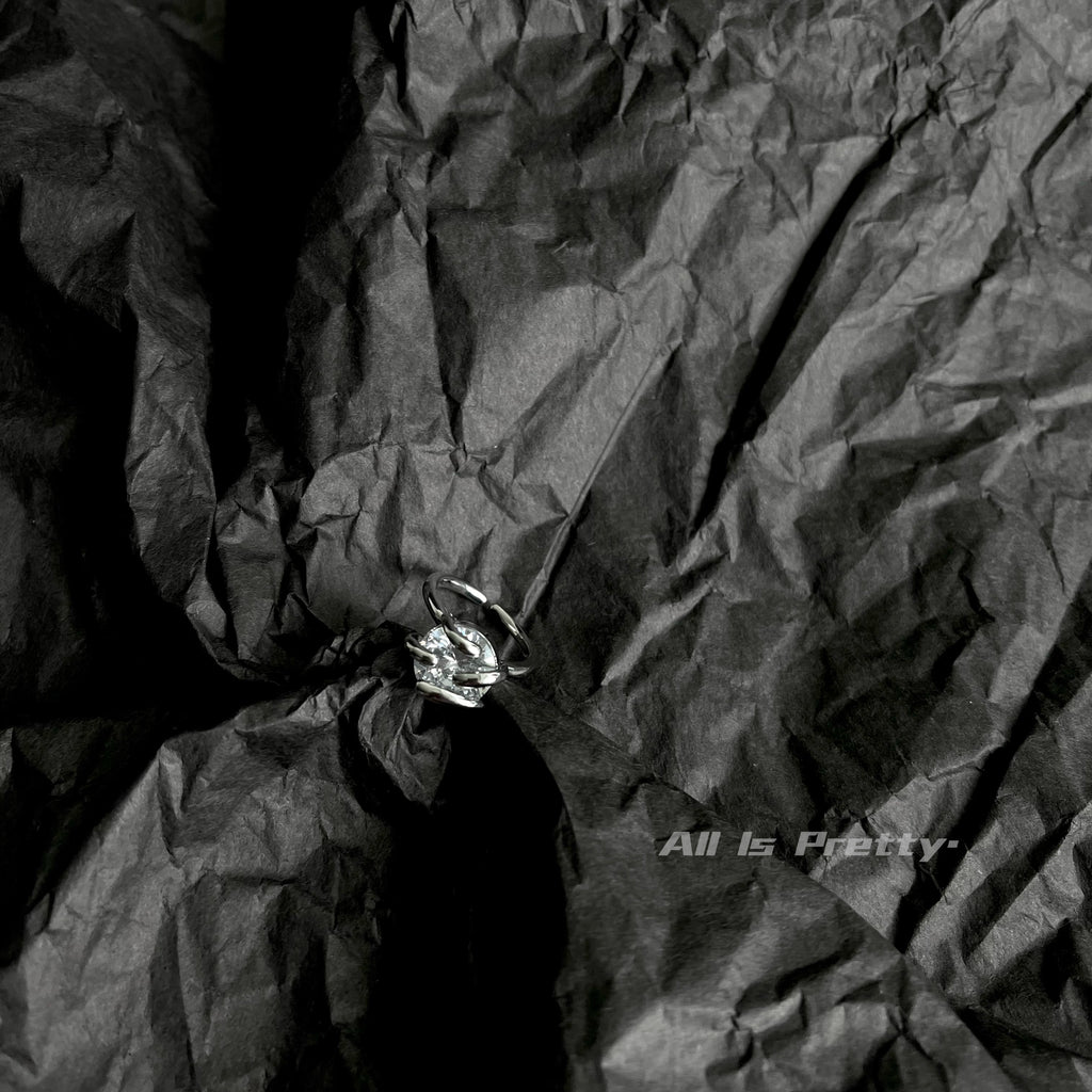 Crystal handmade ring