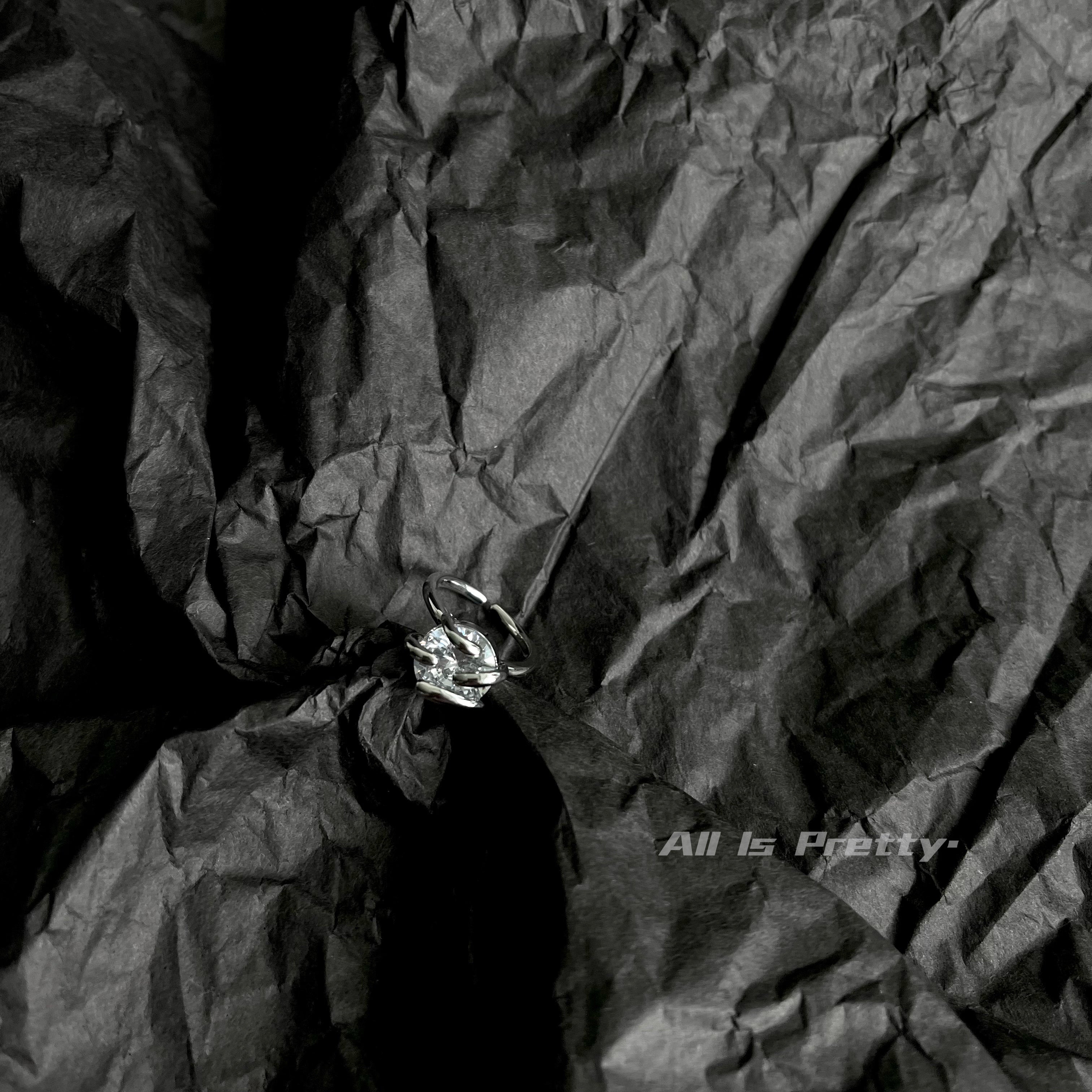 Crystal handmade ring