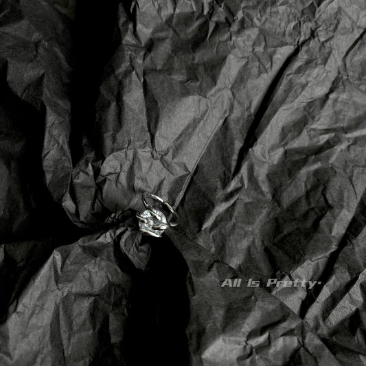 Crystal handmade ring