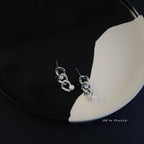 Mini chain earrings