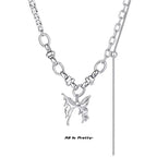 Butterfly Chunky Chain Necklace