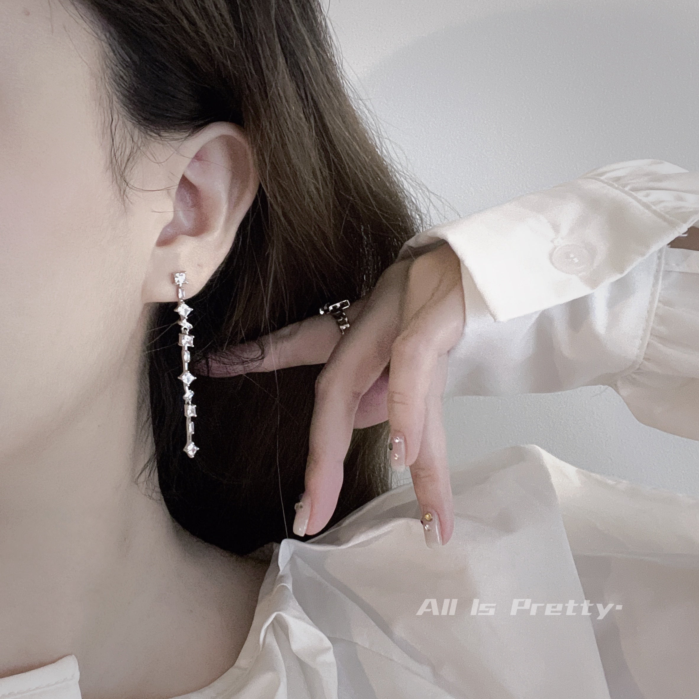 Stars Crystal earrings