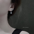 Tear drop cuff earring (single)