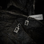 Vintage baroque style ice earrings
