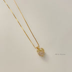 18k Gold-Plated Heart Pendant Necklace