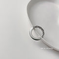 Handmade unisex open ring