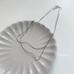 Wave adjustable necklace