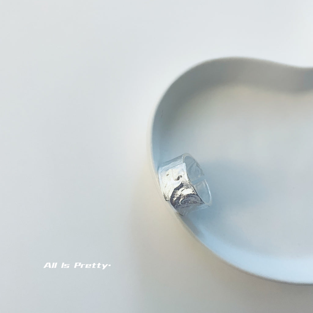 Handmade sterling silver wrapped ring