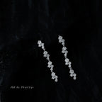 Crystal drop earrings