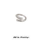 Crystal shiny wrapped Ring