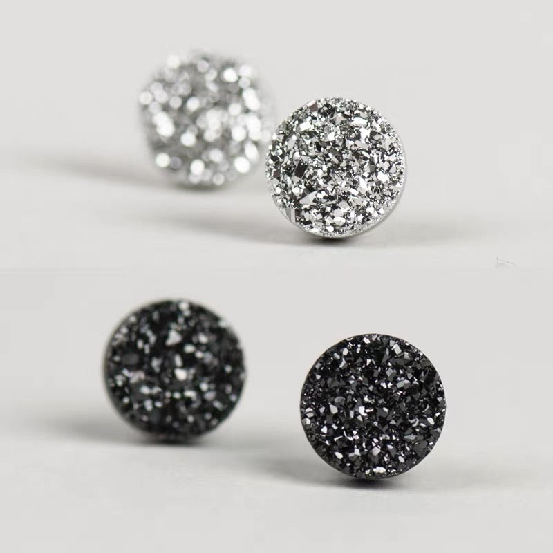 Sparkle stud earring(single)