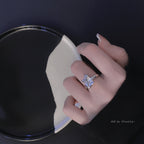 Crystal star ring